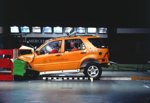 Mercedes benz slk crash test #5